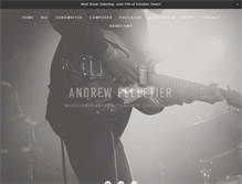 Tablet Screenshot of andrewpelletier.com